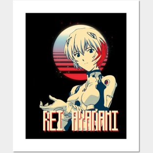 rei ayanami evangelion Posters and Art